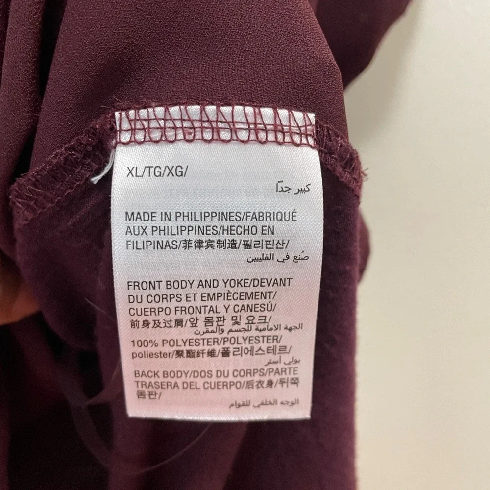 INC Sheer Strap Sleeveless Blouse - Picture 10 of 10